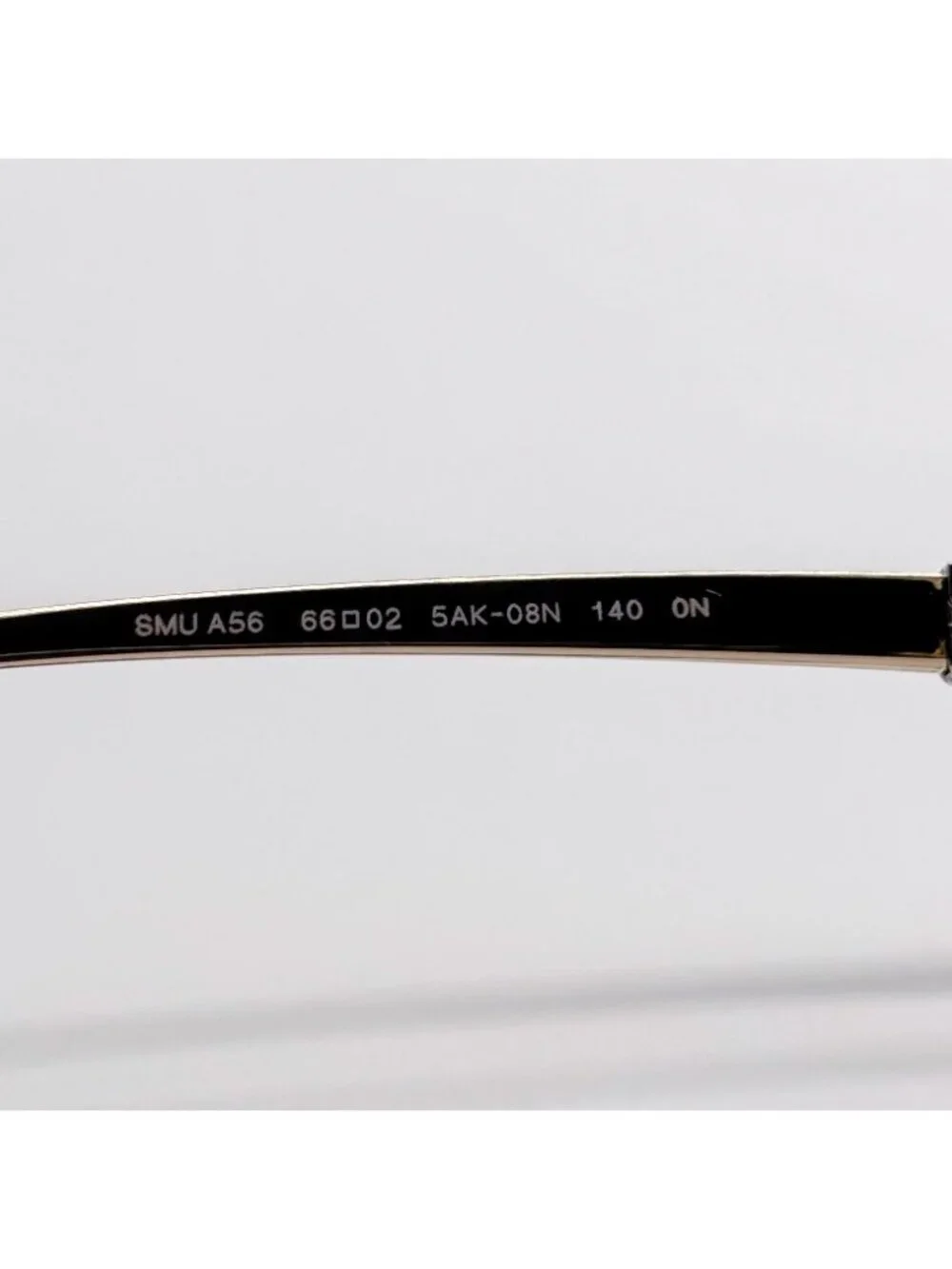 NEW MIU MIU SUNGLASSES MUA56S 5AK08N WOMEN GOLD MU A56S, SMU A56 EYEWEAR